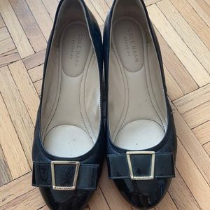 Cole Haan Emory Bow Wedge size 6.5 good condition